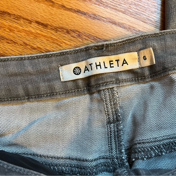 Athleta Sculptek Skinny Jeans Gray Wash size 6 - Picture 8 of 9